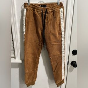 Bershka x Fedez Collection Casual Corduroy Men’s Jogger Pants